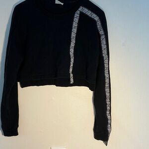 Gymshark Black Crew Neck Sweatshirt